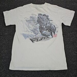 Vintage Dragon Ball Z Trunks Graphic Shirt White Mens Small Anime Y2K Youth XL
